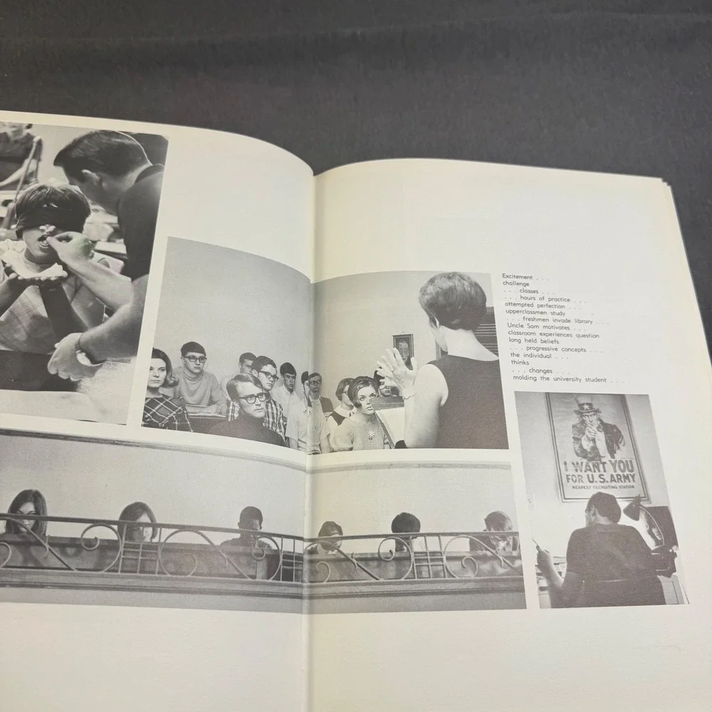 Vintage 1968 Yearbook 